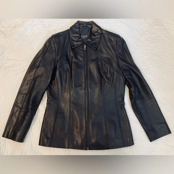 Izod Jackets Coats Great Condition Genuine Lambskin Leather